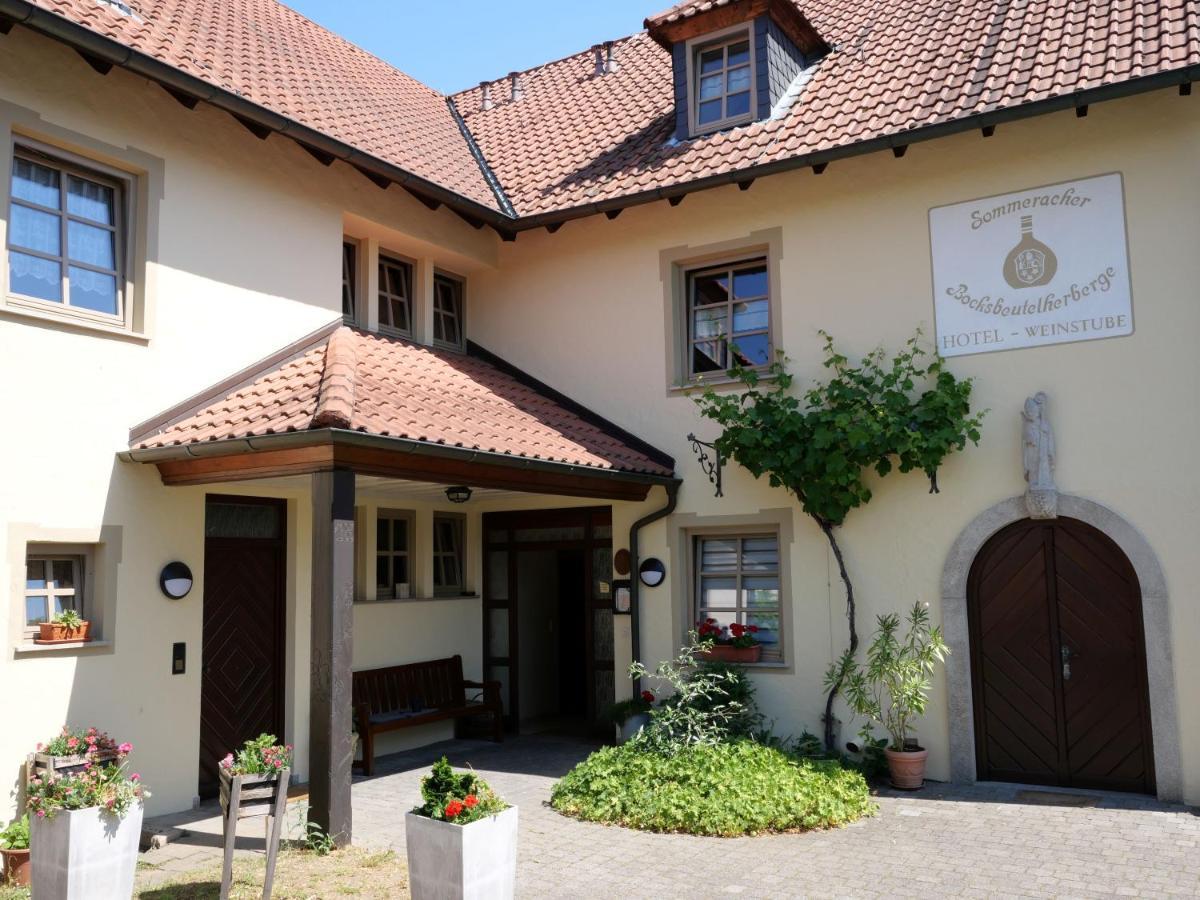 Bocksbeutelherberge Sommerach Ngoại thất bức ảnh
